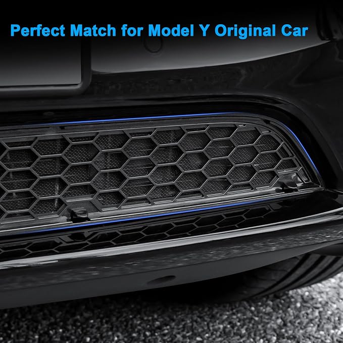 Grille Mesh Inserts for Tesla Model Y 2021-2025 Front Air Inlet Vent Grille - Image 7