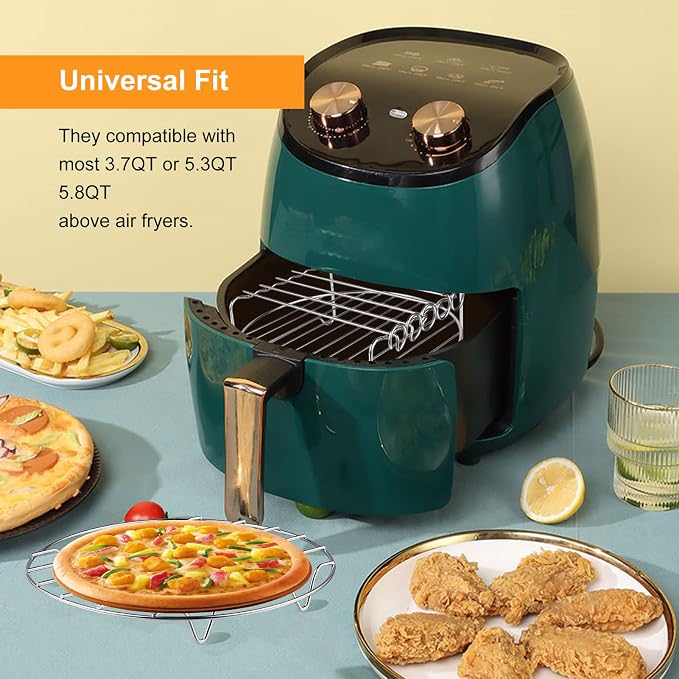 Air Fryer Rack for Air Fryer Oven, Dishwasher Safe - Image 2
