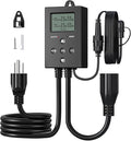 DEWENWILS Repeat Cycle Digital Timer, Interval Timer Outlet, Infinite/Day/Night by DEWENWILS
