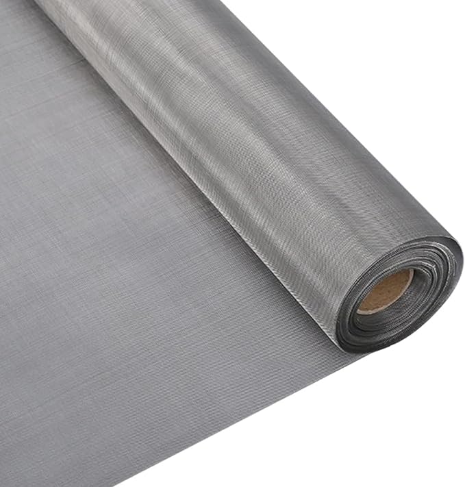 304 Stainless Steel Woven Wire Mesh, Metal Mesh Panel, 150 Mesh Ultra-Fine by Unknown