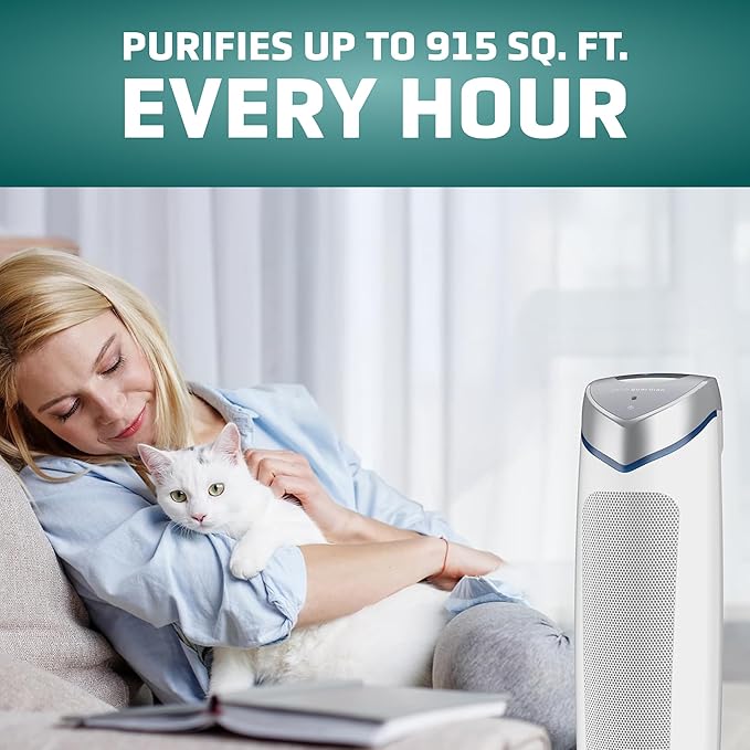 GermGuardian Air Purifier with Genuine HEPA 13 Pet Pure Filter, Removes 99.97% - Image 2