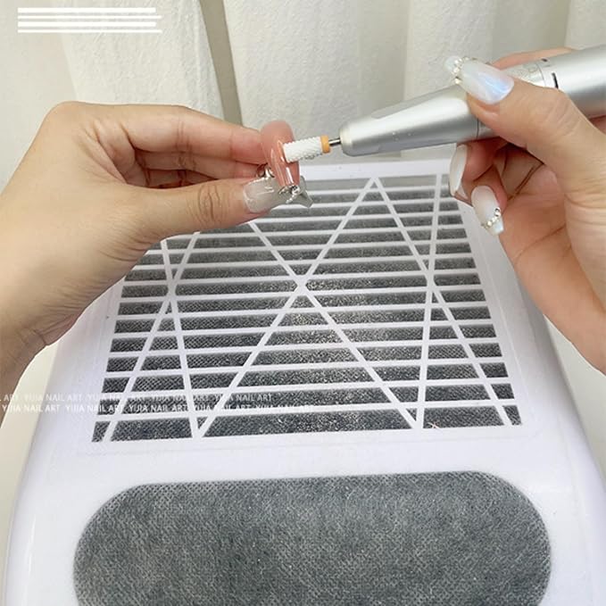 100pcs Nail Dust Collector Filters Nail Dust Suction Collector Filters Nail Art - Image 2