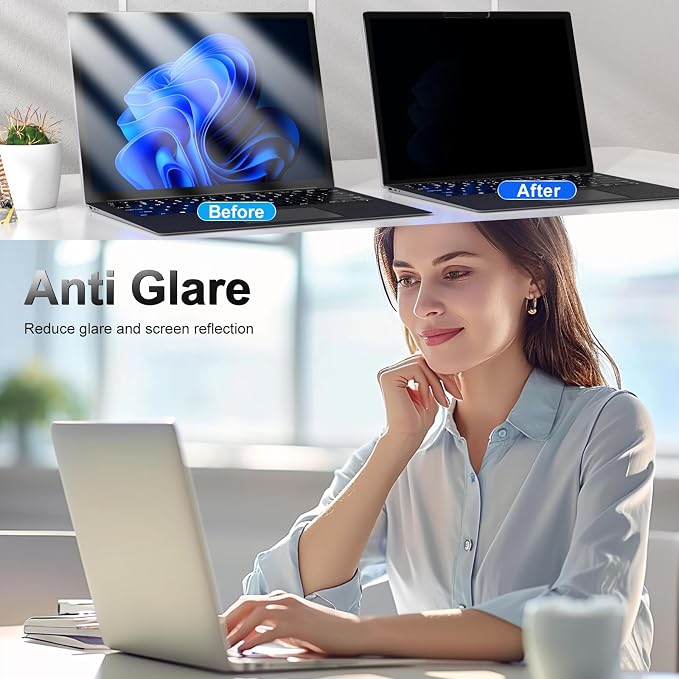 FILMEXT Privacy Screen for Microsoft Surface Laptop 15 inch 7th Model 2037/2108 - Image 5