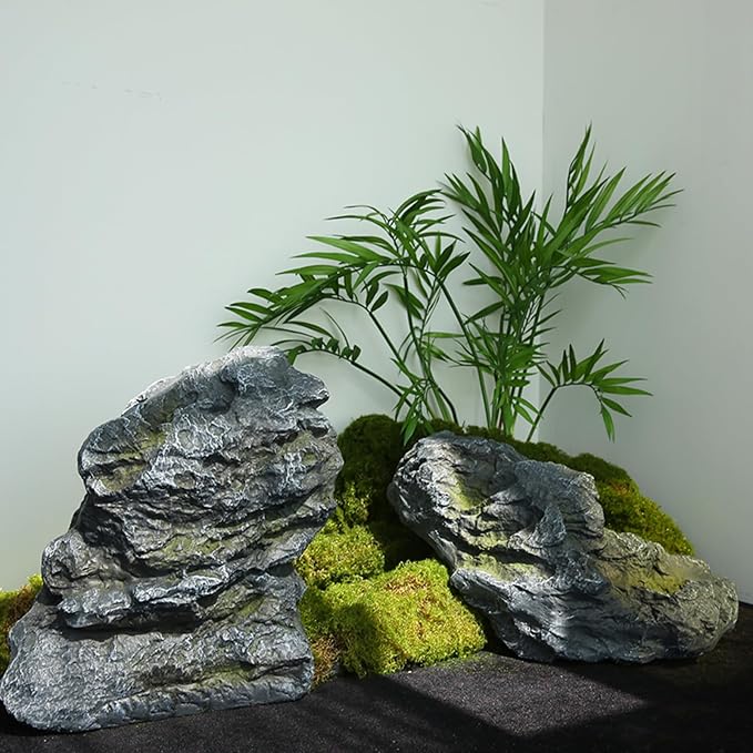 Outdoor Fake Rock Cover Realistic Lightweight Fiberglass Artificial Landscape - Image 6
