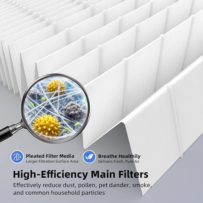 4 Pack 240 Replacement Filter Compatible - Image 4