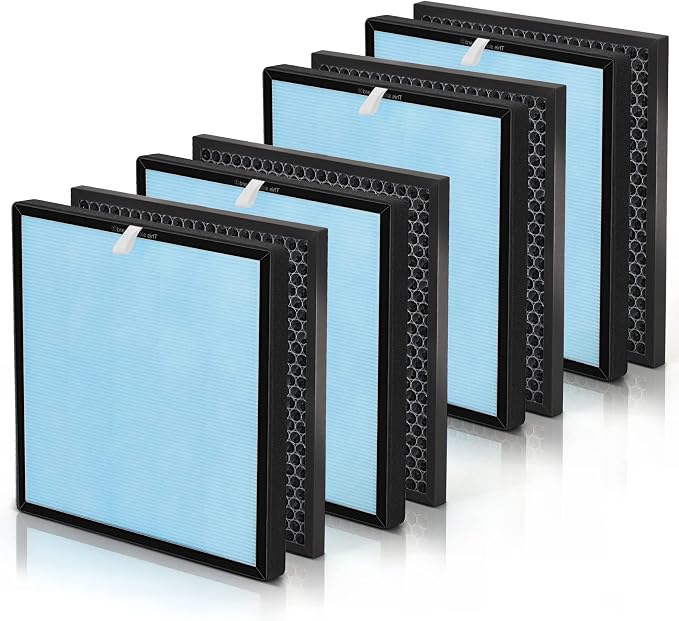 HSP001 True HEPA Replacement Filter Set Compatible by SomewayTop