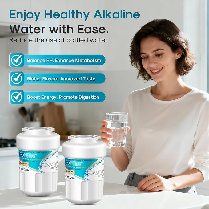 ICEPURE Alkaline RWF0600A-AL Refrigerator Water Filter Replacement - Image 9