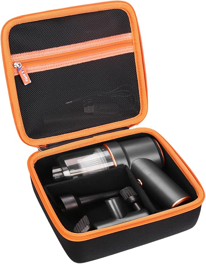 Hard Travel Case for KMM Handheld Car Vacuum Cleaner, Portable Auto Vacuum - Image 7