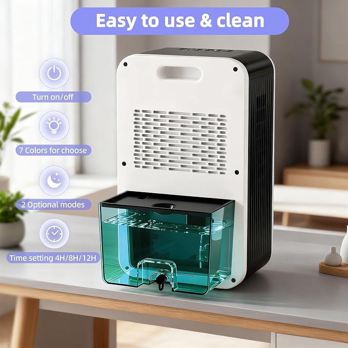 Dehumidifier, 55OZ Dehumidifiers - Image 3