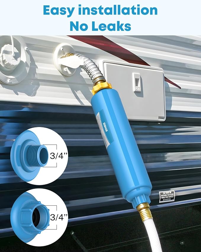 Kohree RV Water Filter, NSF Certified, Inline Water Filter Reduces Chlorine - Image 7