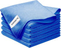Microfiber Cloth 6Pack Cleaning Rags Absorbant Lint Free Cloth by SURPRISEPIE