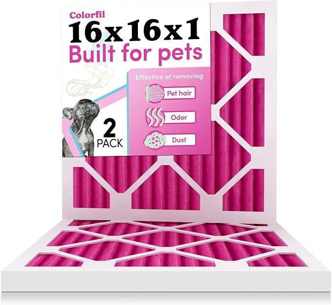 16x16x1 Air Filter by Colorfil | Color Changing Filters by ColorfilAirFilters
