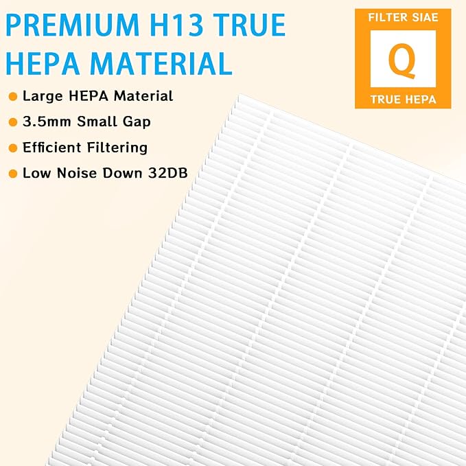Smilyan 5510 5520 HEPA Air Purifier Filter Q Replacement - Image 5