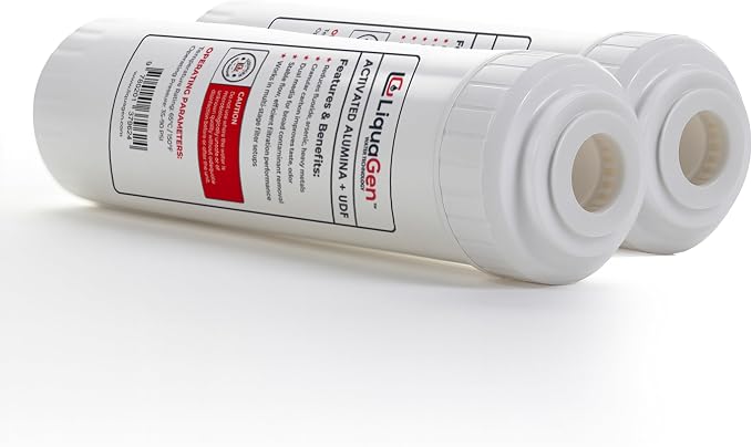 LiquaGen Activated Alumina & Coconut Carbon Water Filter Cartridge – Helps by LiquaGen