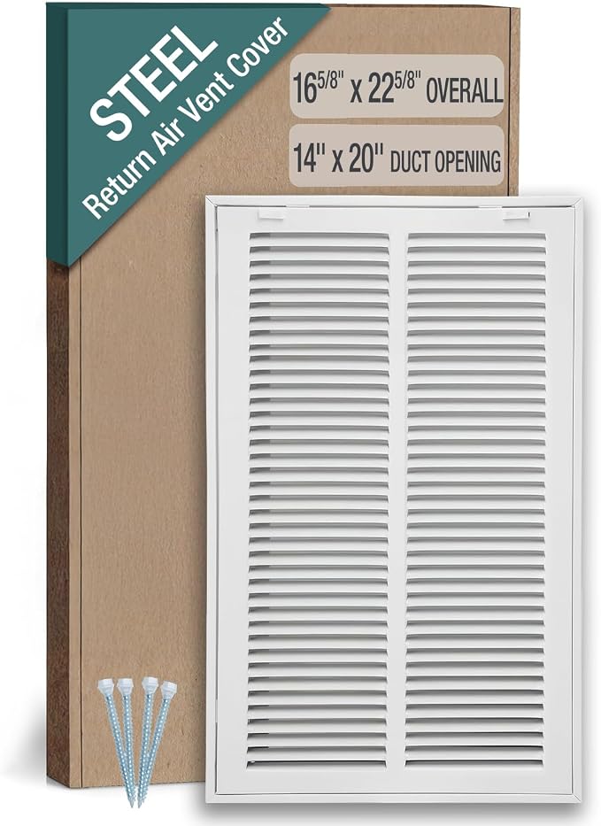 14 x 20 Inch Return Air Filter Grille by Hoovate