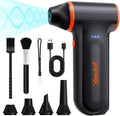 Compressed Air Duster-150000RPM Super Power Rechargeable Air Duster, 3-Gear by JUFINX