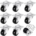 Maitys 8 Pcs 1" Swivel Profile Casters Wheels by Maitys