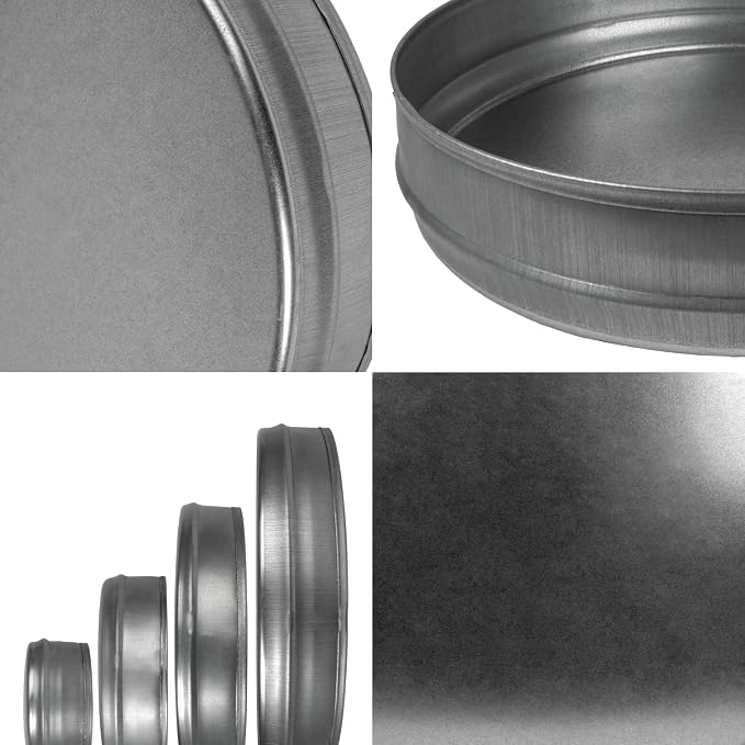10 Inch Galvanized Steel Dryer Vent Cover Outside – Rust-Free Metal Duct End - Image 7