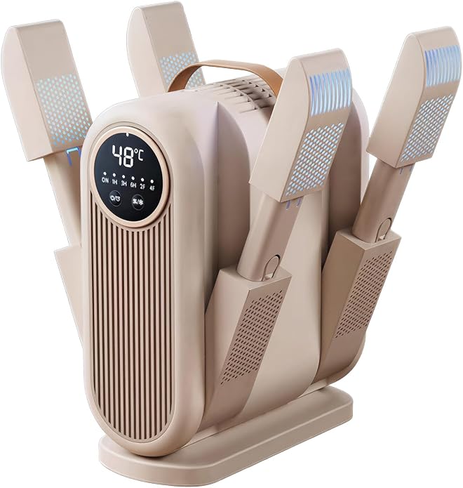 EXELIQ Shoe Dryer with Deodorizer and Warmer Quiet Portable Design by EXELIQ