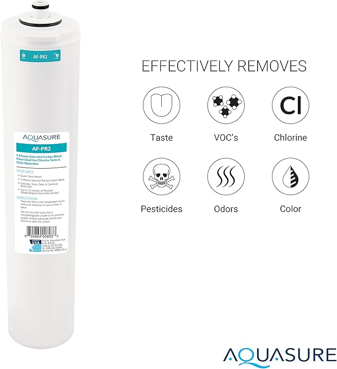 Aquasure Premier Series Complete 4-Stage Quick Twist Filter Replacement - Image 3