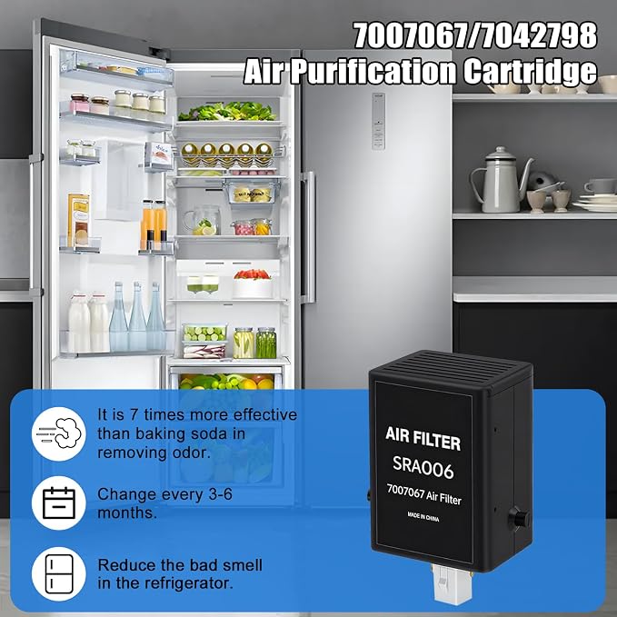 7007067 7042798 Refrigerator Air Purification Cartridge Replacement - Image 5