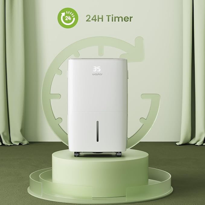Waykar 130 Pints 6, 500 Sq. Ft Dehumidifier - Image 5