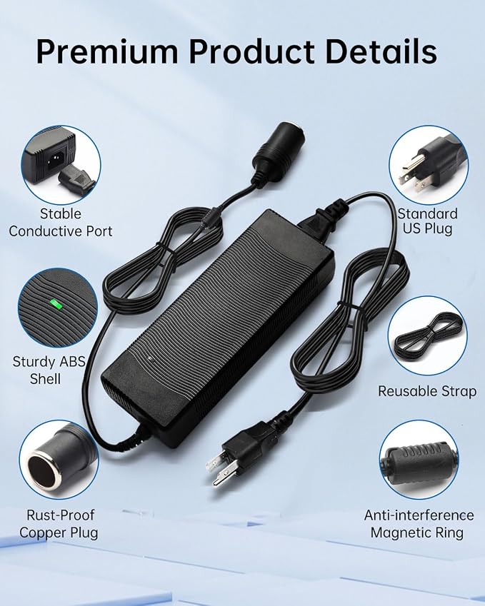 AC to DC Converter 180W 15A 110V to 12V Power Adapter | Fast Cooling Fan - Image 2