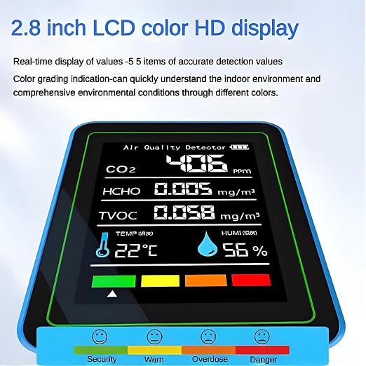 Air Quality Monitor Indoor: Temperature Humidity Sensor - Image 4