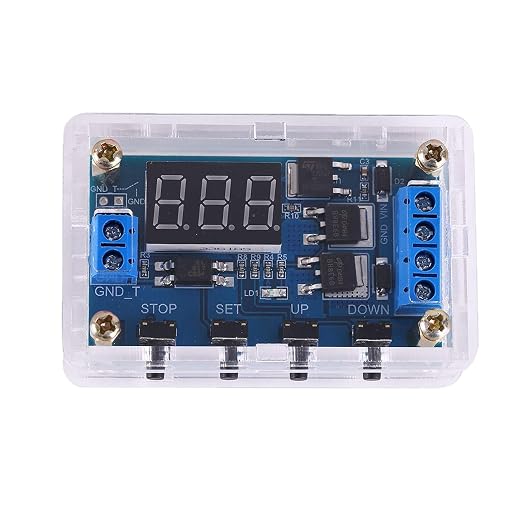 Programmable Timer Delay Relay Module DC 5V-36V Adjustable On/Off Cycle Timer - Image 3