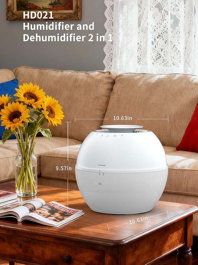 2 in 1 Dehumidifier & Humidifier Combo, 101oz Smart - Image 2