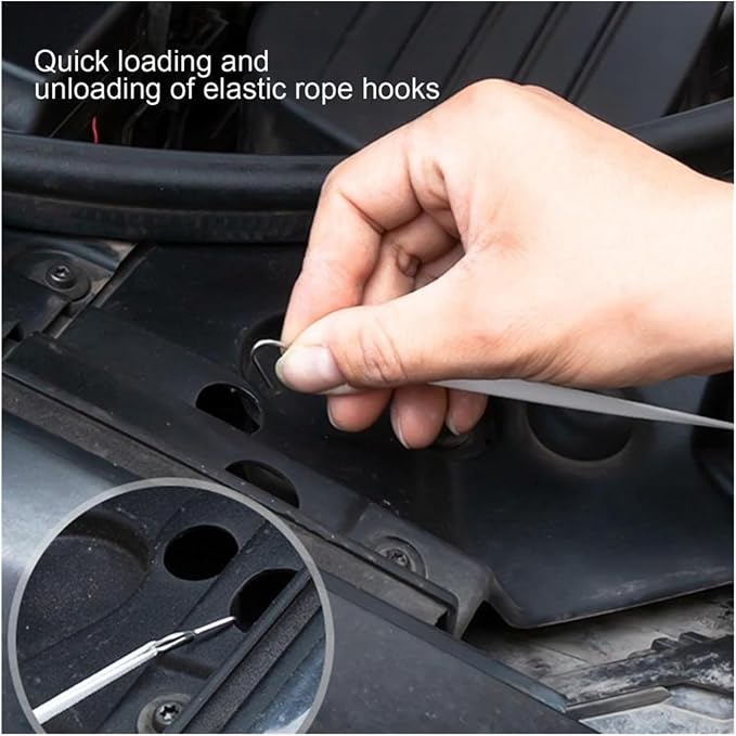 Automotive Front Bumper Grille Bug Deflector Screen - Image 4