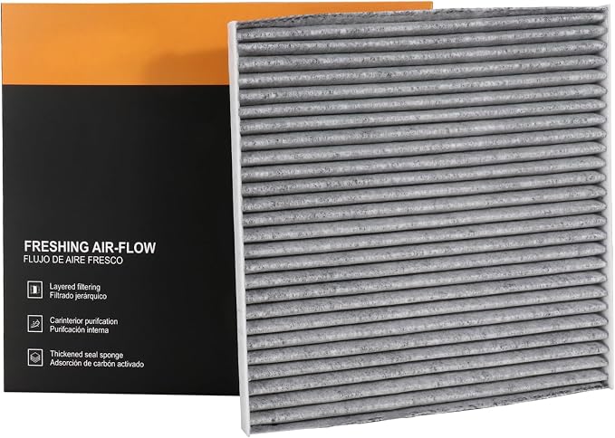 Cabin Air Filter Replacement for CF11182 CP182 Honda Acura CR-V Civic Clarity by HYFTJYZ