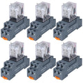 6PCS Electromagnetic Power Relay, 8-Pin 10A 24 AC Relay Coil by VAMRONE