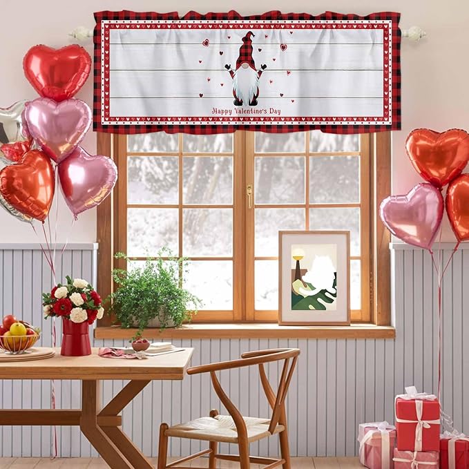 Valentine's Day Valance Curtains - Image 7