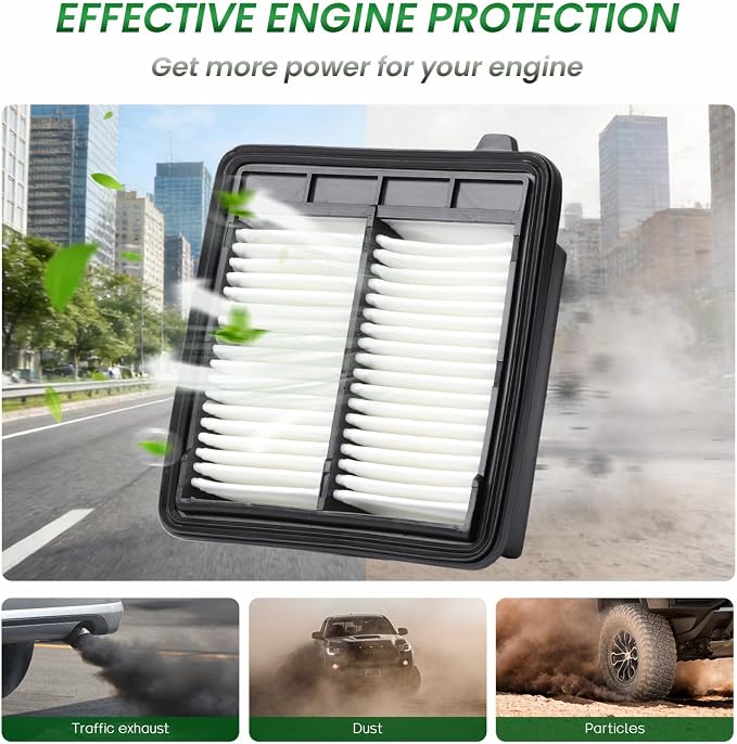 Cabin Engine Air Filter Kit CF11182, CA11041 Honda CR-Z L4-1.5L, only fit Hybrid - Image 5