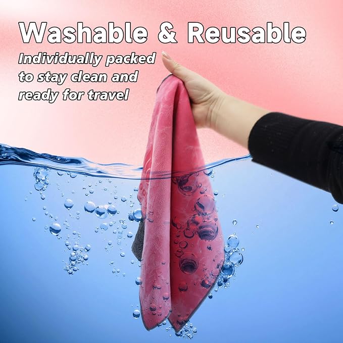 Pink Extra-Large Cleaning Cloths - Image 6