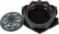 Happyyami Vintage Ceramic Lotus Incense Holder Censer by Happyyami