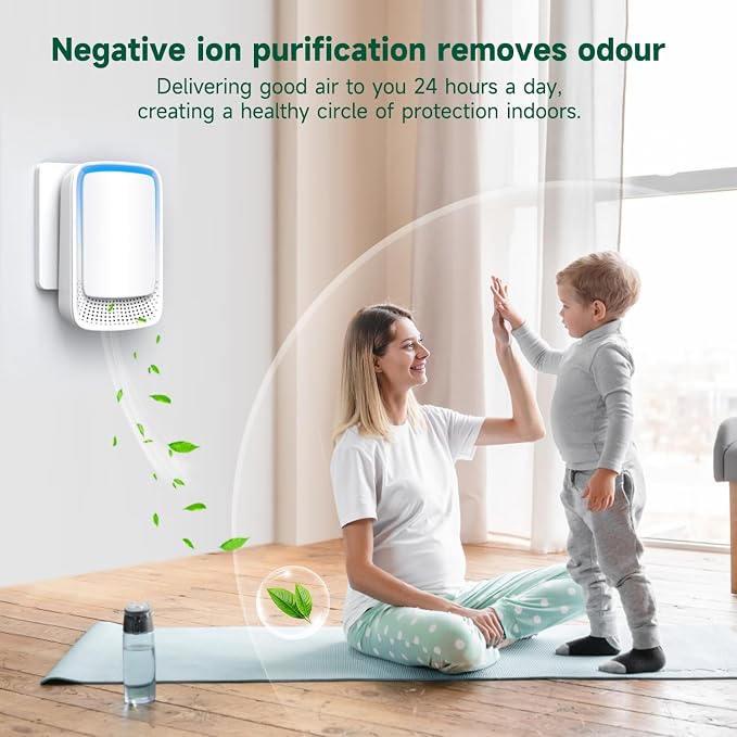 Air Ionizers for Home, Negative Ion Generator, Quiet Air Freshener for Bedroom - Image 6