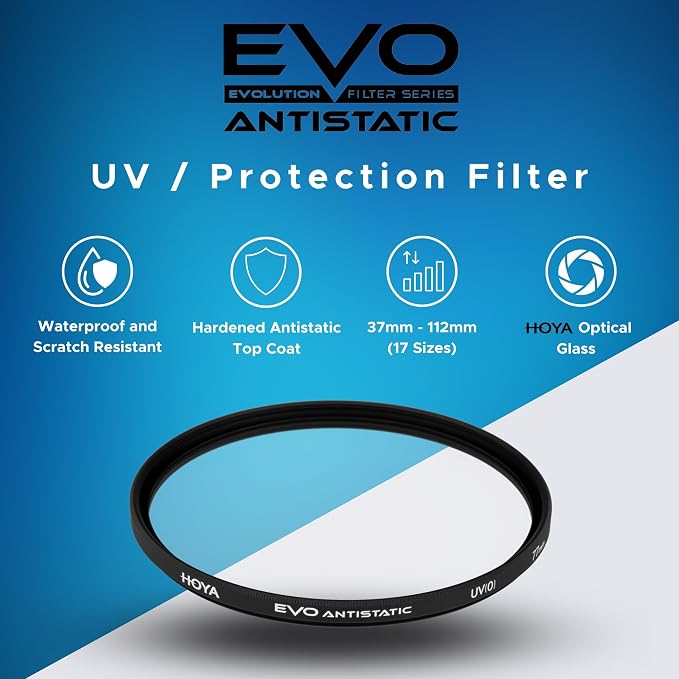 Hoya EVO Antistatic 77mm UV Filter — Camera Filters - Image 2