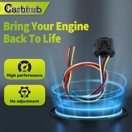 Carbhub Air Flow Sensor Meter MAF Harness Connector Plug Fit - Image 7
