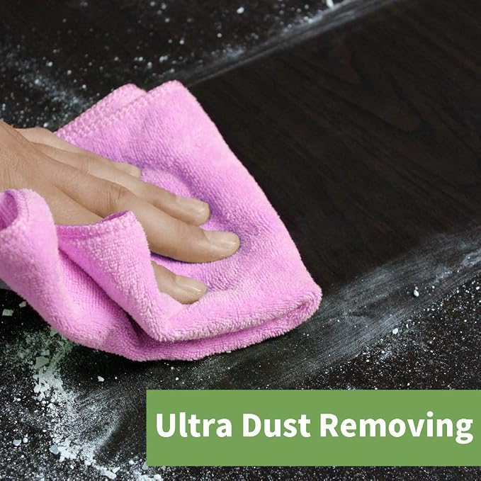 Microfiber Cleaning Cloth Multipurpose Quickly and Easily Clean Windows Mirrors - Image 2