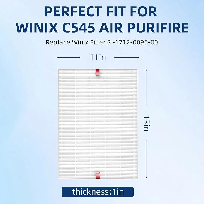 C545 Replacement Filter S for Winix c545 Air Purifier, Replace 1712-0096-00 - Image 2