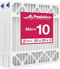 Merv 10 Standard 20" x 20" x 5" Air Filter by PeakaireFIlters