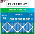 Filterbuy 30x30x1 Air Filter MERV 13 Optimal Smoke & Allergy Defense, by Filterbuy