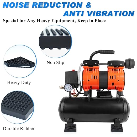 BXI Machine Anti Vibration Mats Heavy Duty - Image 4