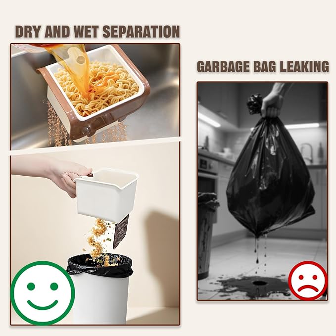 Kitchen Food Waste Catcher for Sink Faucet Hanging, The Food Trash Leftovers - Image 7