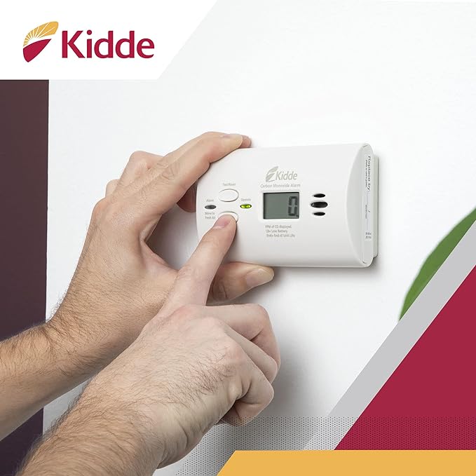 Kidde Carbon Monoxide Detector, AA Battery Powered CO Alarm - Image 5