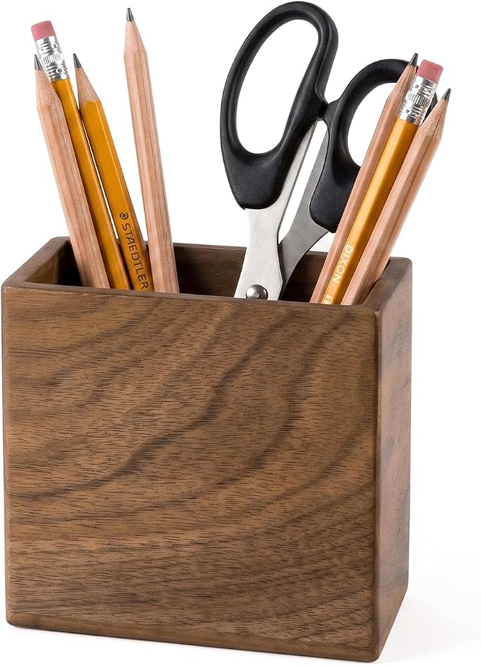 Remote Holder Hole-Free, Self-Adhesive Storage Wooden Box Small | Wall Mounted - Image 2