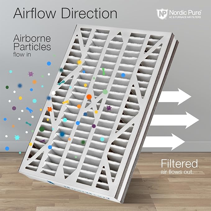 Nordic Pure 16x25x3 MERV 13 Trion Bear Cub Repl. Air Filters 7 Pack | Actual - Image 8