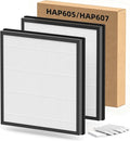 2 Pack HAP605 HAP607 Replacement Filter Compatible by CFKREYA